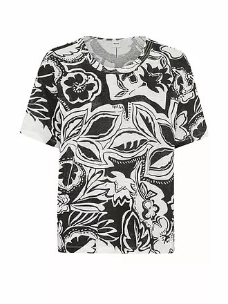 BRAX | Leinenshirt CANDICE | schwarz