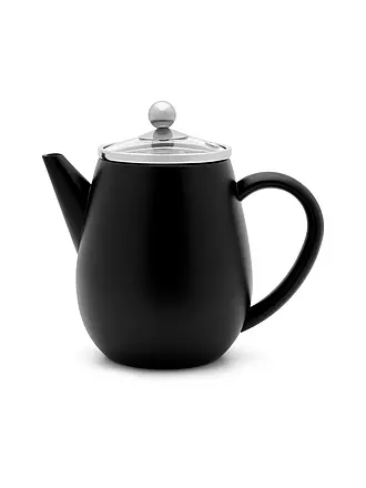 BREDEMEIJER | Teekanne Duet® EVA 0,5l Grau/Matt | schwarz