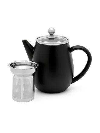 BREDEMEIJER | Teekanne Duet® EVA 0,5l Grau/Matt | schwarz