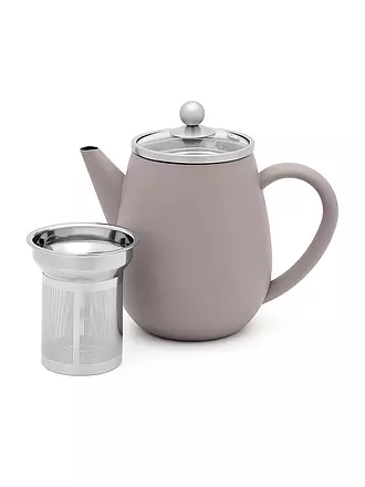 BREDEMEIJER | Teekanne Duet® EVA 0,5l schwarz/matt | grau