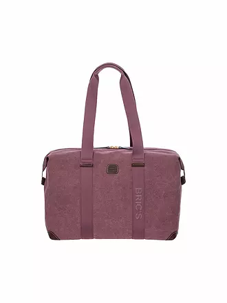 BRICS | Reisetasche Sorrento 43cm Cocoa | rosa