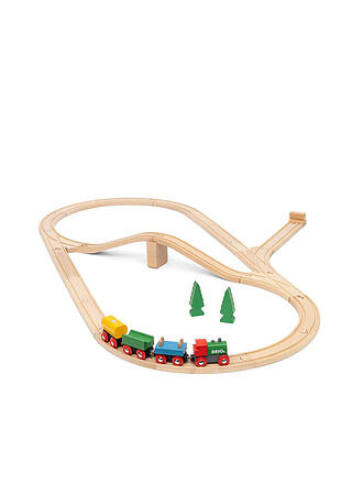 BRIO | 65 Jahre Holzeisenbahn Jubiläums-Zugset | keine Farbe