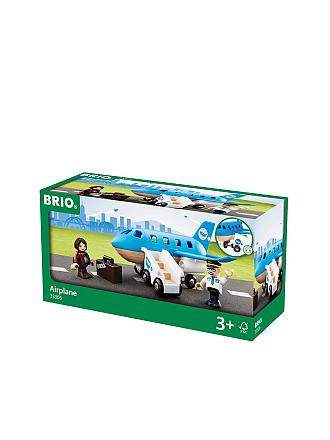 BRIO | Blaues Flugzeug | keine Farbe