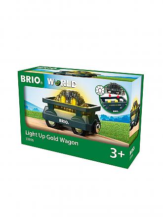 BRIO | Goldwaggon mit Licht 33896 | keine Farbe