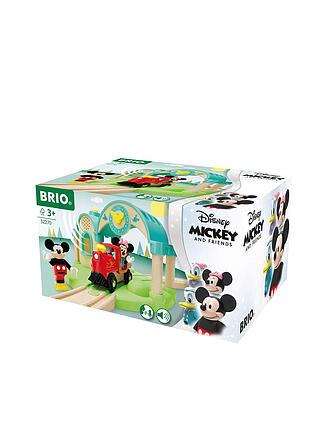 BRIO | Micky Maus Bahnhof mit Aufnahmefunktion | keine Farbe