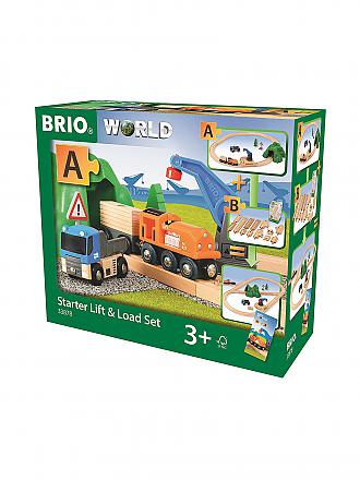 BRIO | Starterset Güterzug mit Kran 33878 | keine Farbe