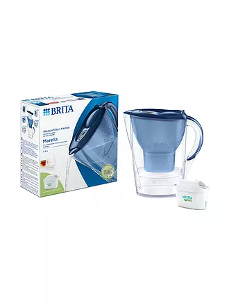 BRITA | Wasserfilter MARELLA 1,4l Weiss | blau