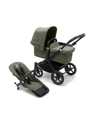 BUGABOO | Kinderwagen DONKEY 5 Mono Komplett Schwarz / Waldgruen | dunkelblau