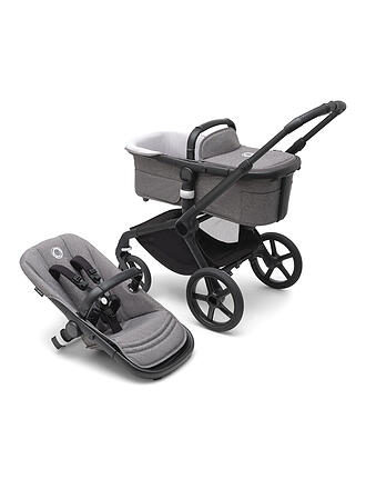 BUGABOO | Kinderwagen FOX 5 BASIS Schwarz / Grau | schwarz