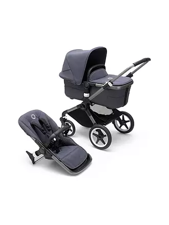 BUGABOO | Kombikinderwagen Fox3 Komplett Set Graphit / Blau | grün