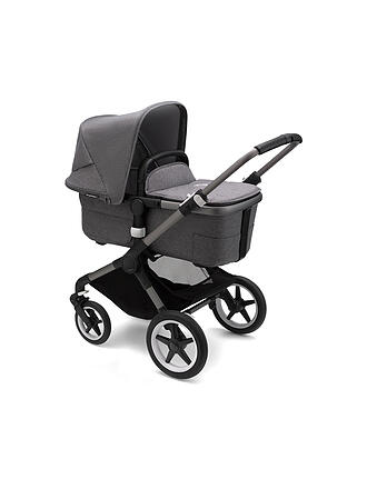 BUGABOO | Kombikinderwagen Fox3 Komplett Set Graphit / Graumeliert | grün