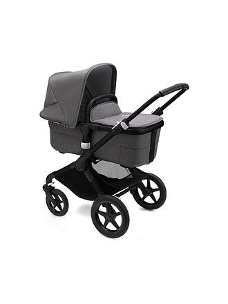 BUGABOO | Kombikinderwagen Fox3 Komplett Set Schwarz / Grau | grün