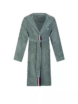 BUGATTI | Herren Bademantel DECIMO Sage | grau