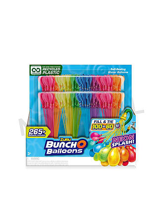 BUNCH O BALLOONS | Wasserballons Neon 8x100 | keine Farbe