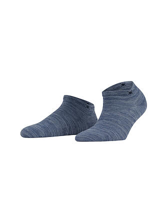 BURLINGTON | Damen Sneaker Socken 36-41 SOHO VIBES light jeans | weiss