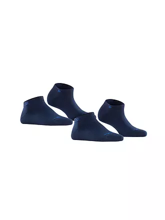 BURLINGTON | Damen Sneaker-Socken 2er Pkg. EVERYDAY 36-41 black | grün