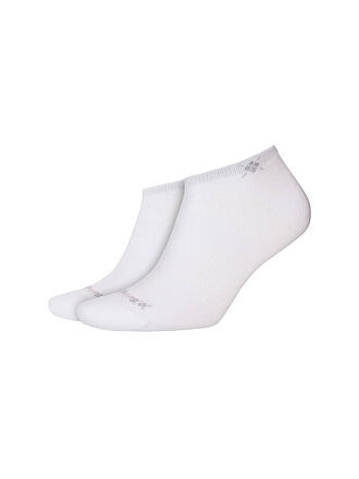 BURLINGTON | Damen Sneakersocken EVERYDAY 2-er Pkg 36-41 white | schwarz