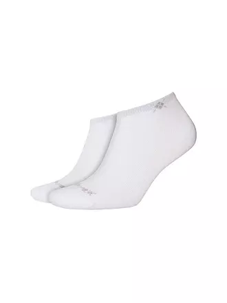 BURLINGTON | Damen Sneakersocken EVERYDAY 2-er Pkg 36-41 white | schwarz