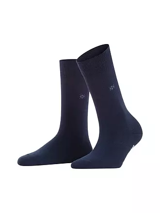 BURLINGTON | Damen Socken BLOOMSBURY 36-41 black | blau
