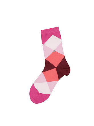 BURLINGTON | Damen Socken BONNIE 36-41 fuchsia | grau