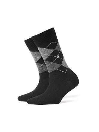 BURLINGTON | Damen Socken MARYLEBONE 36-41 anthra.mel | schwarz