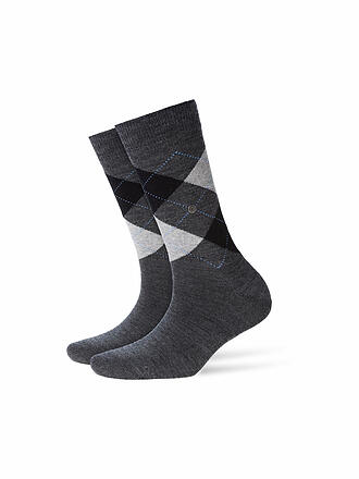 BURLINGTON | Damen Socken MARYLEBONE 36-41 anthra.mel | schwarz