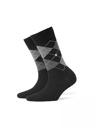 BURLINGTON | Damen Socken MARYLEBONE 36-41 schwarz | grau