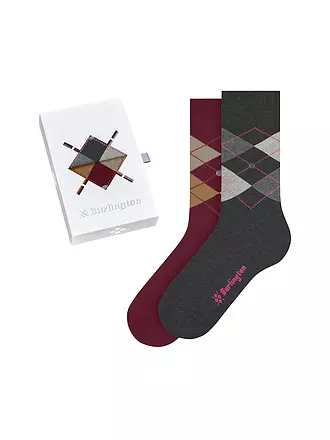 BURLINGTON | Geschenkbox Socken 2er Set 36-41 sortiment | blau