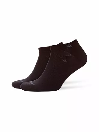 BURLINGTON | Herren Sneaker Socken EVERYDAY 2-er Pkg. 40-46 black | schwarz