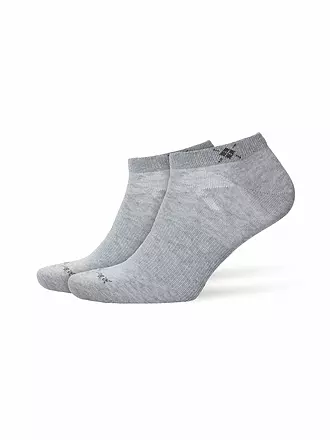BURLINGTON | Herren Sneaker Socken EVERYDAY 2-er Pkg. 40-46 light jean | grau