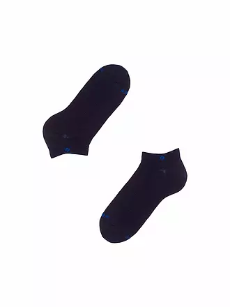 BURLINGTON | Herren Sneaker Socken EVERYDAY 2-er Pkg. 40-46 marine | schwarz