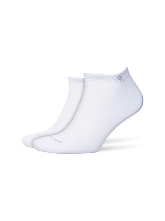 BURLINGTON | Herren Sneaker Socken EVERYDAY 2-er Pkg. 40-46 white | schwarz