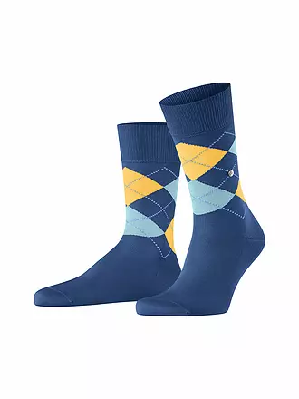 BURLINGTON | Herren Socken 40-46 MANCHESTER beige | blau