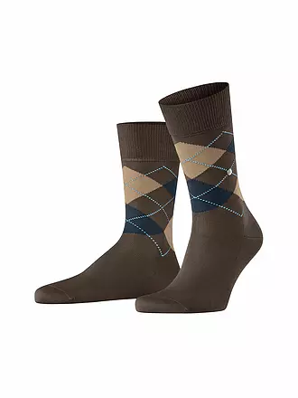 BURLINGTON | Herren Socken 40-46 MANCHESTER beige | braun