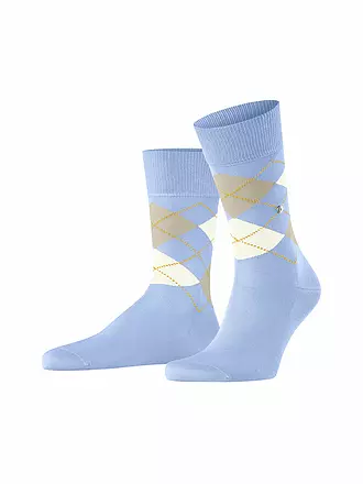 BURLINGTON | Herren Socken 40-46 MANCHESTER fresco | blau