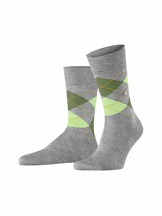 BURLINGTON | Herren Socken 40-46 MANCHESTER fresco | hellgrau
