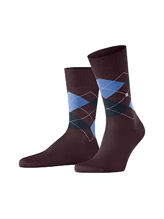 BURLINGTON | Herren Socken 40-46 MANCHESTER light grey | beere