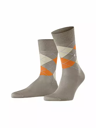 BURLINGTON | Herren Socken 40-46 MANCHESTER passion | grau