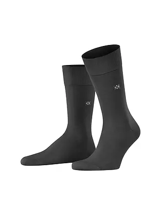 BURLINGTON | Herren Socken DUBLIN SO 40-46 anthracite mel. | schwarz