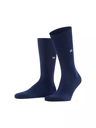 BURLINGTON | Herren Socken DUBLIN SO 40-46 anthracite mel. | blau