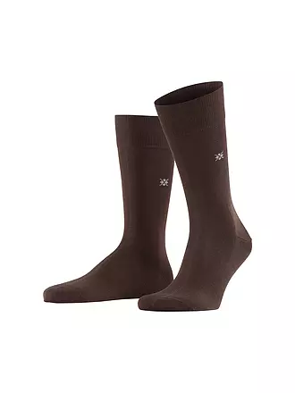 BURLINGTON | Herren Socken DUBLIN SO 40-46 chocolate | schwarz