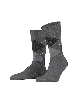 BURLINGTON | Herren Socken DUNDEE 40-46 anthra mel | grau