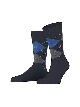 BURLINGTON | Herren Socken DUNDEE 40-46 anthra mel | dunkelblau