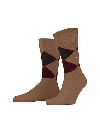 BURLINGTON | Herren Socken DUNDEE 40-46 anthra mel | camel