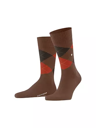 BURLINGTON | Herren Socken EDINBURGH 40-46 cranberry | braun