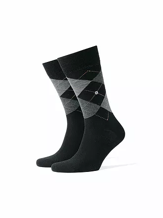 BURLINGTON | Herren Socken EDINBURGH 40-46 dark navy | schwarz