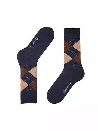 BURLINGTON | Herren Socken EDINBURGH 40-46 navy | dunkelblau