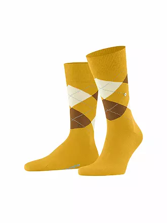 BURLINGTON | Herren Socken EDINBURGH 40-46 saphire | gelb