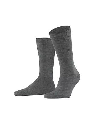 BURLINGTON | Herren Socken LEEDS 40-46 aspargagus | grau
