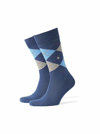 BURLINGTON | Herren Socken MANCHESTER 40-46 anthrazit | blau